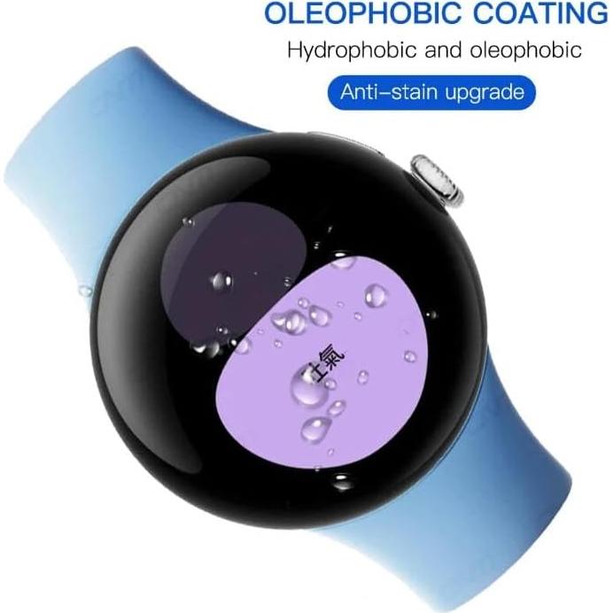 Paquete de 3 Protectores de Pantalla 3D Foebxxs para Google Pixel Watch 3