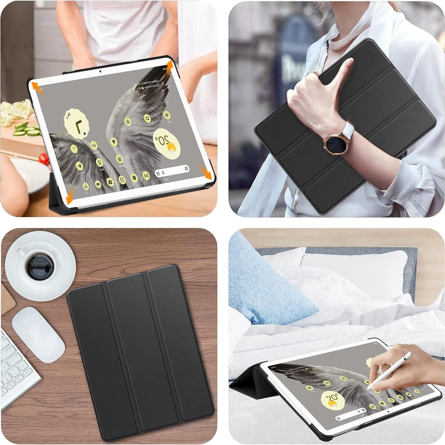 Funda Protectora NINKI para Google Pixel Tablet 2023 - Cuero y PC