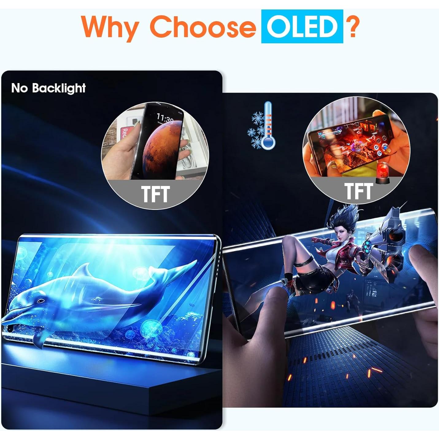 Reemplazo Pantalla LCD Google Pixel 8 5G GKWS6 G9BQD Negro