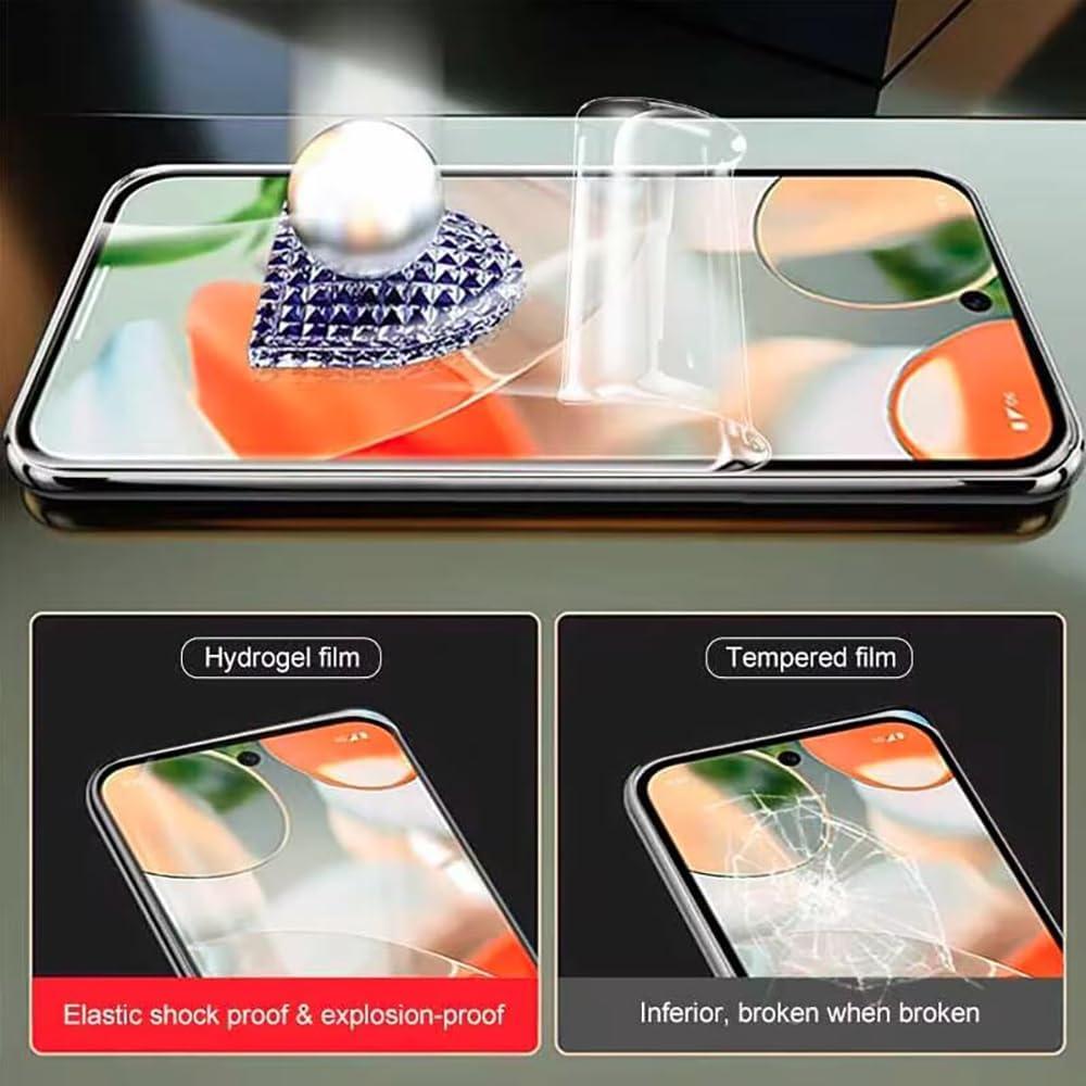 Paquete de 2 Protectores de Pantalla Hidrogel para Google Pixel 9a