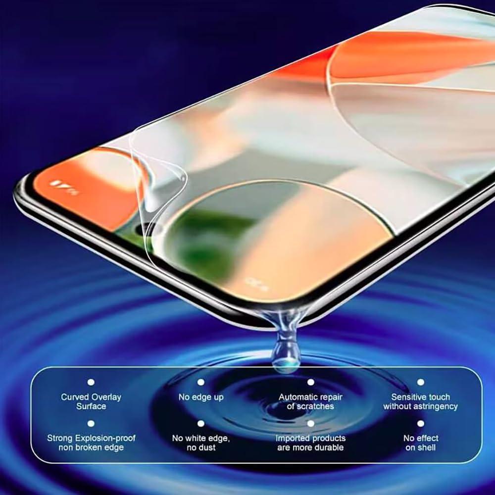 Paquete de 2 Protectores de Pantalla Hidrogel para Google Pixel 9a