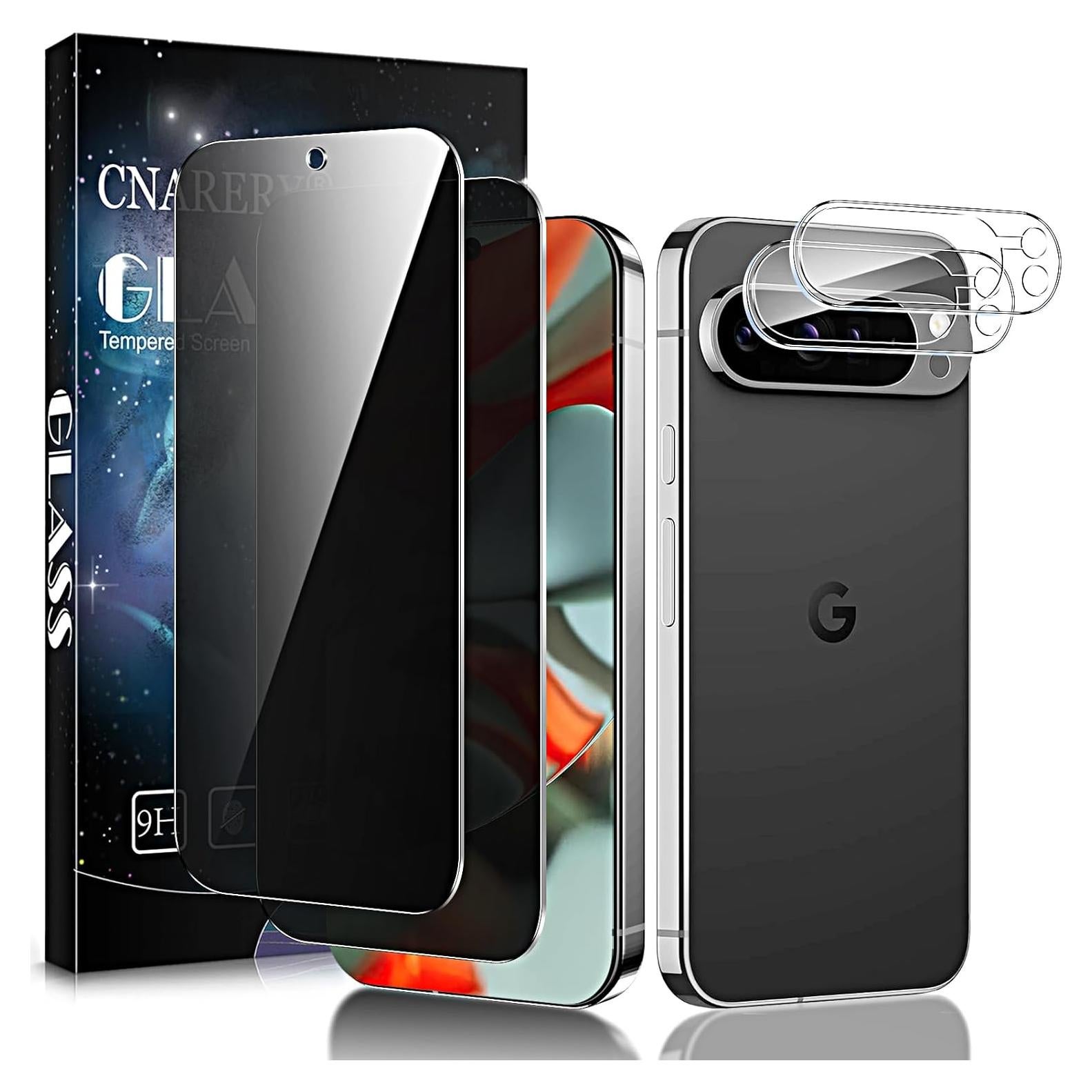 Protector de Pantalla Privado Google Pixel 9 Pro XL 5G - Vidrio Templado