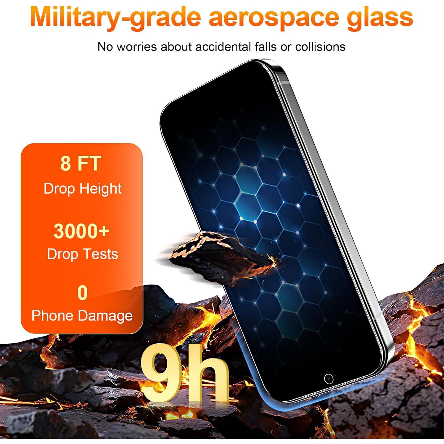 Protector de Pantalla Privado Google Pixel 9 Pro XL 5G - Vidrio Templado