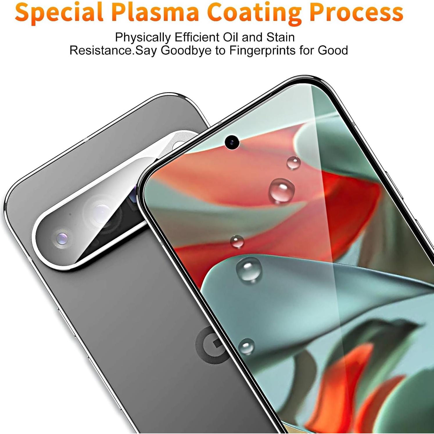 Protector de Pantalla Privado Google Pixel 9 Pro XL 5G - Vidrio Templado