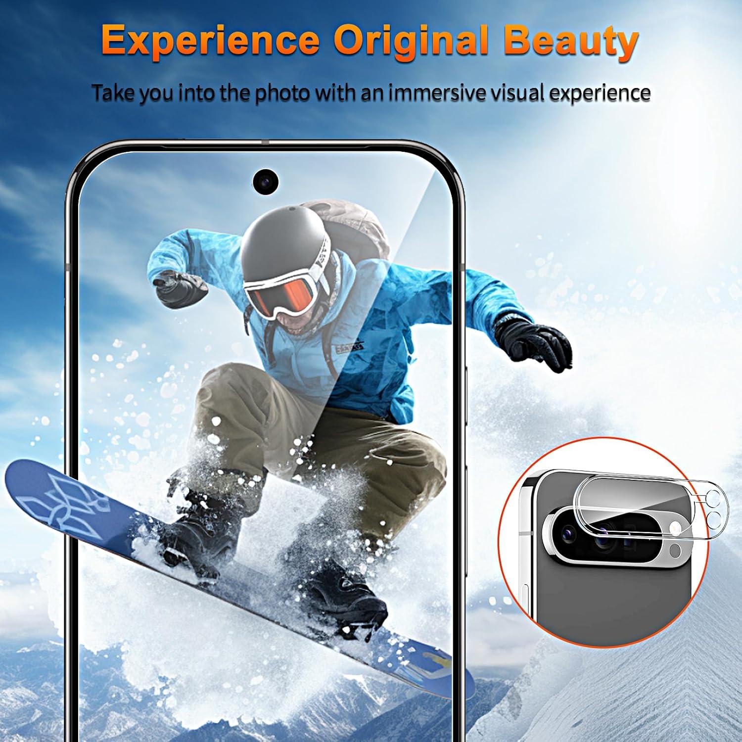 Protector de Pantalla Privado Google Pixel 9 Pro XL 5G - Vidrio Templado