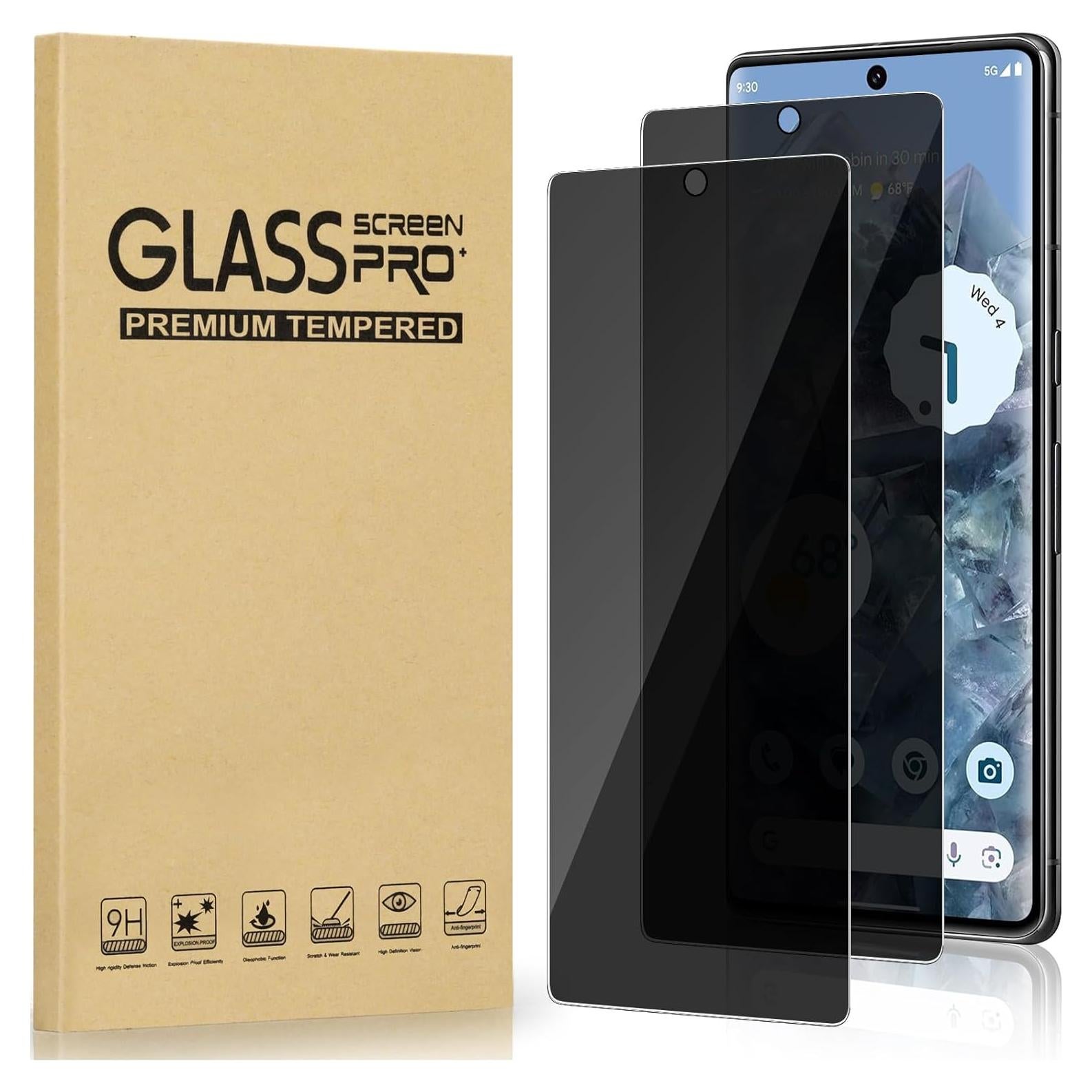 Protector de Pantalla Privado Vidrio Templado Audins para Pixel 8 Pro