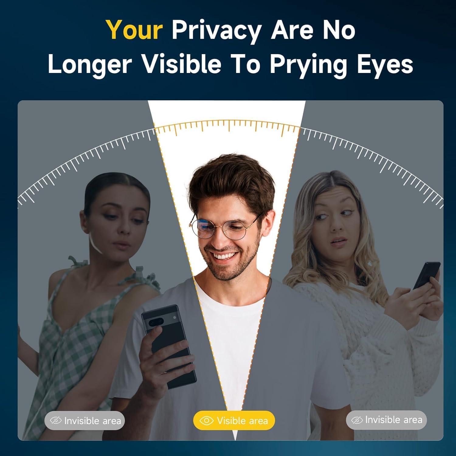 Protector de Pantalla Privado Vidrio Templado Audins para Pixel 8 Pro