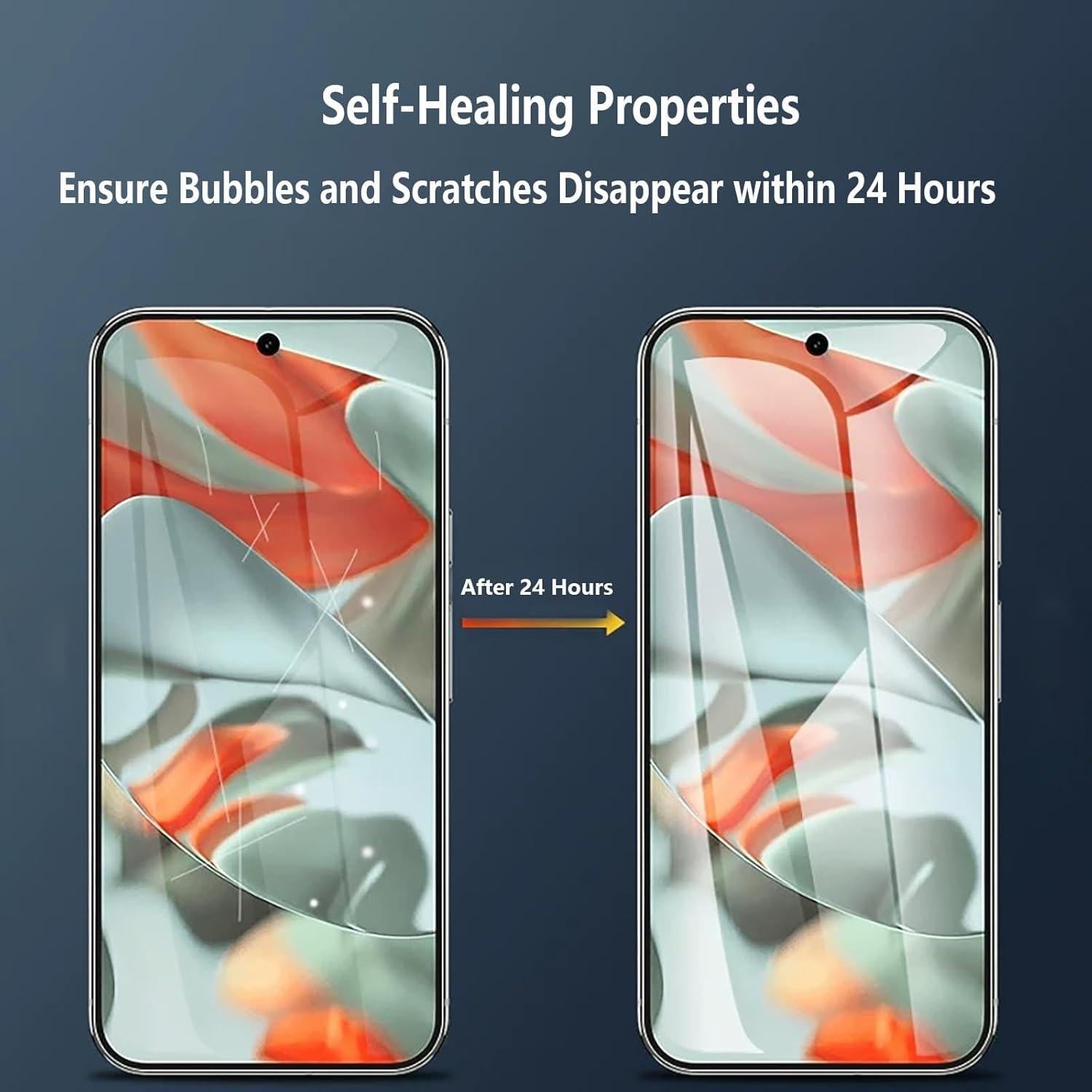 Protector de Pantalla Hidrogel ISARVIQUE para Google Pixel 9 Pro XL - 3 Paquetes