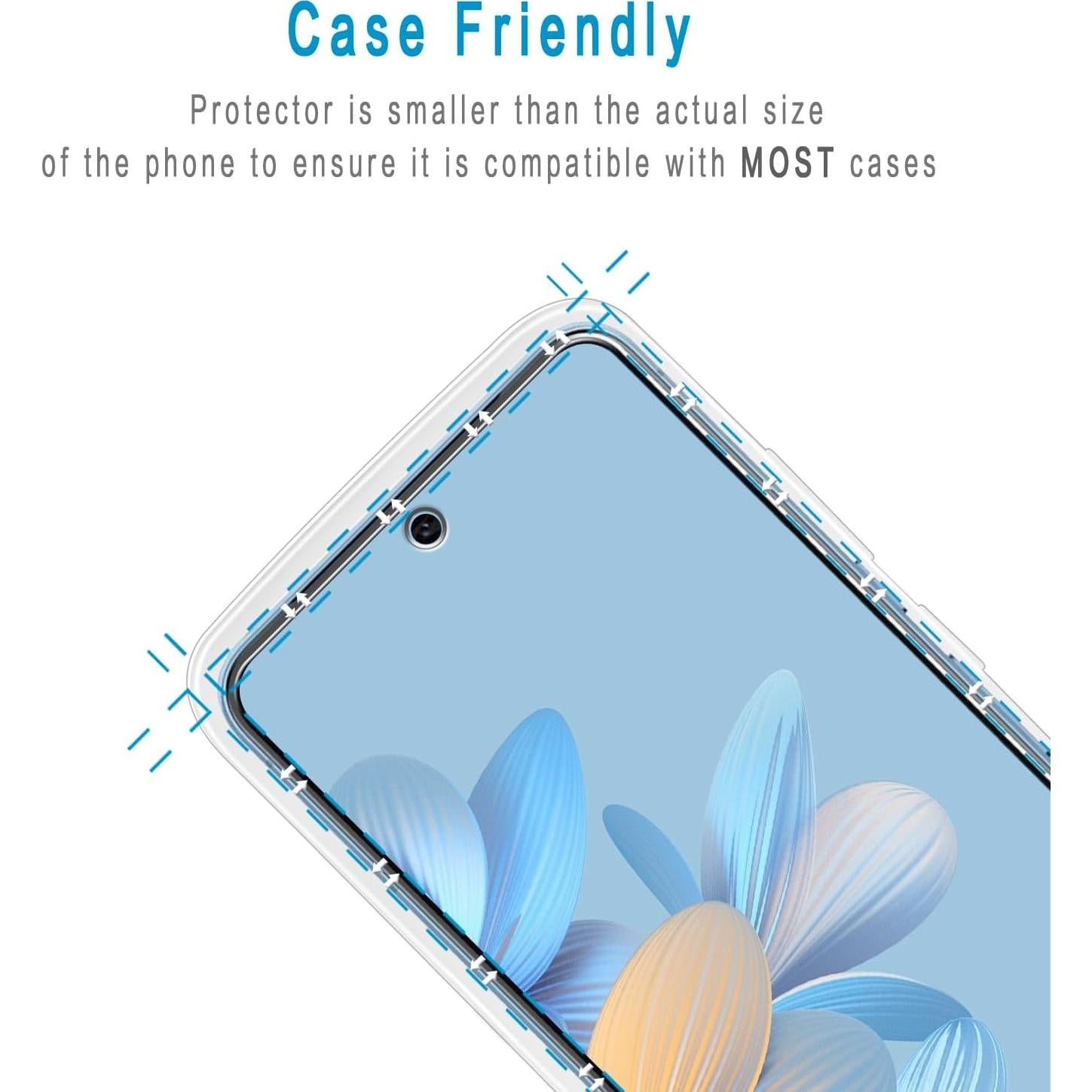 Protector de Pantalla Bencuku para Google Pixel 8 Pro Cristal Templado