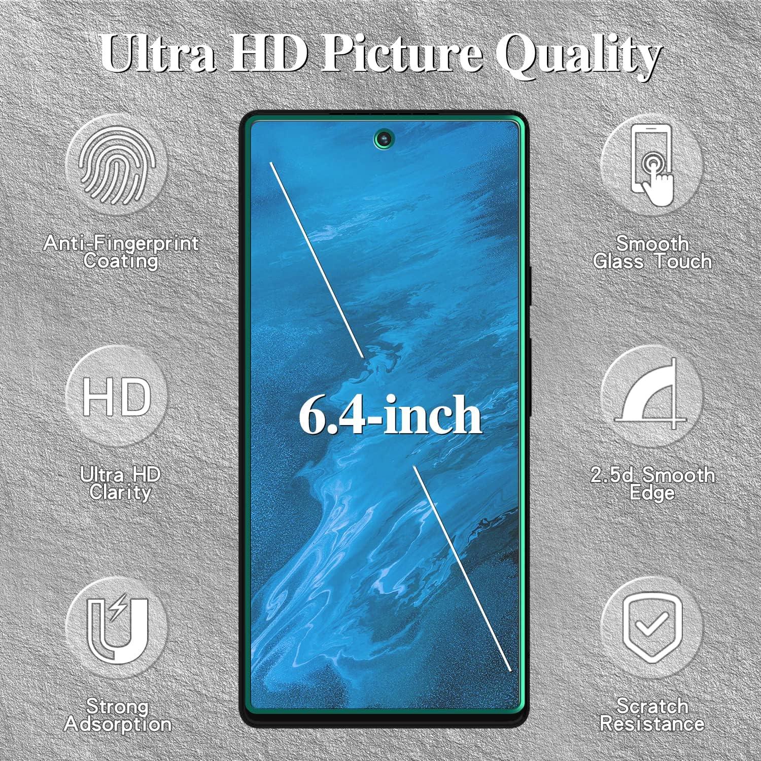 Protector de Pantalla Vidrio Templado Kesuwe Google Pixel 6 3 Pzas