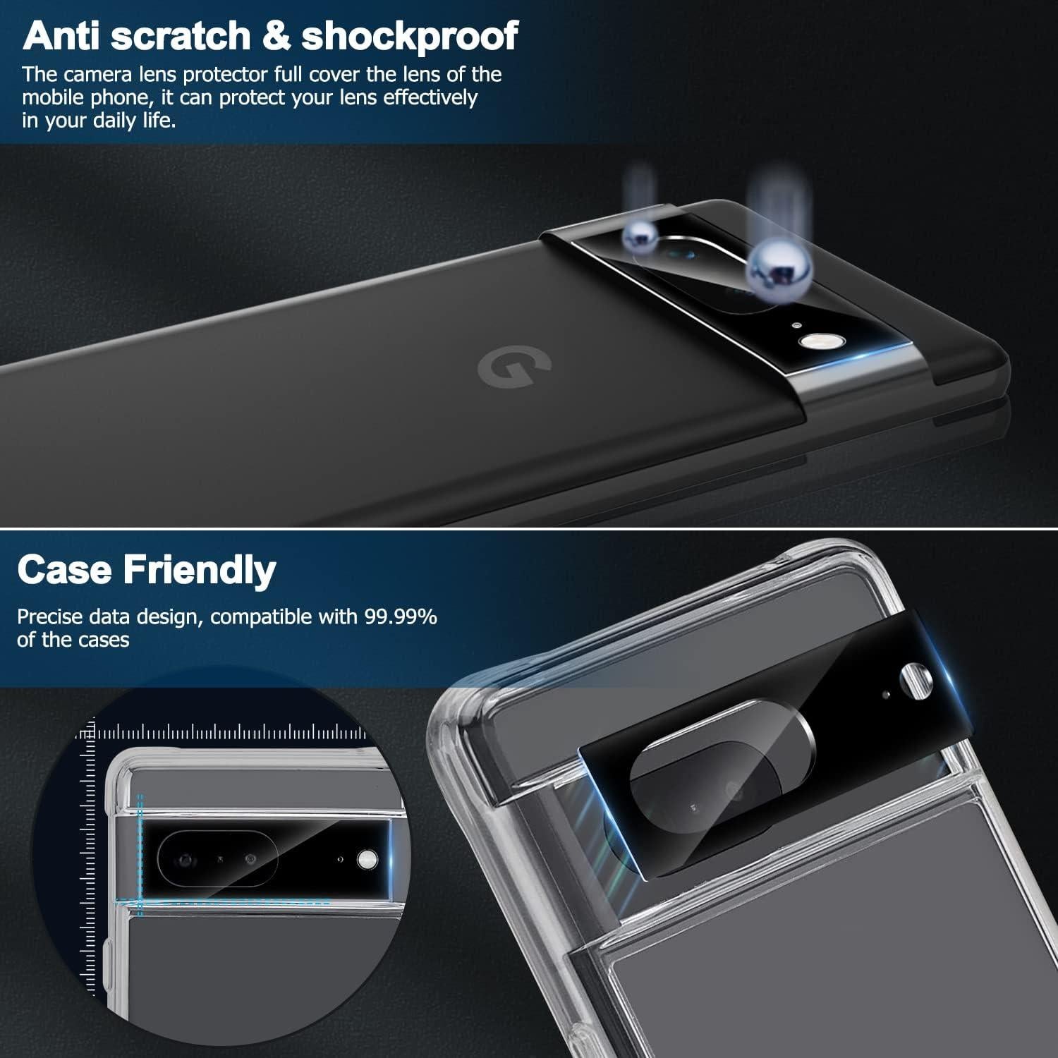 Protector de Pantalla Privado LYWHL para Google Pixel 7 2 Pzas