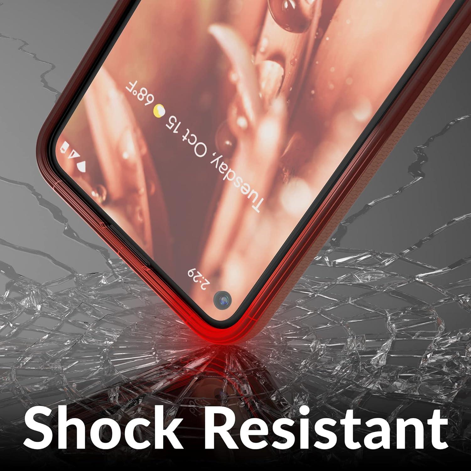 Funda Crave Dual Guard Rosa para Google Pixel 5a 5G - Doble Capa