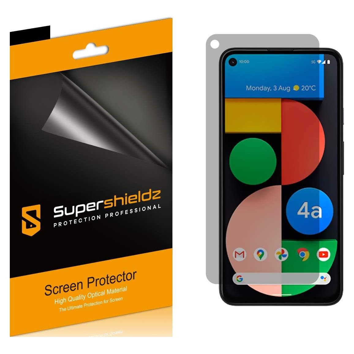 Protector de Pantalla Privacidad Supershieldz para Google Pixel 4a - 2 Pack