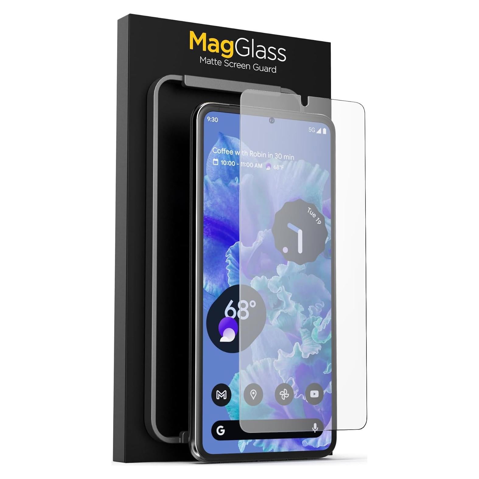Protector de Pantalla MagGlass para Google Pixel 8 Vidrio Templado Mate