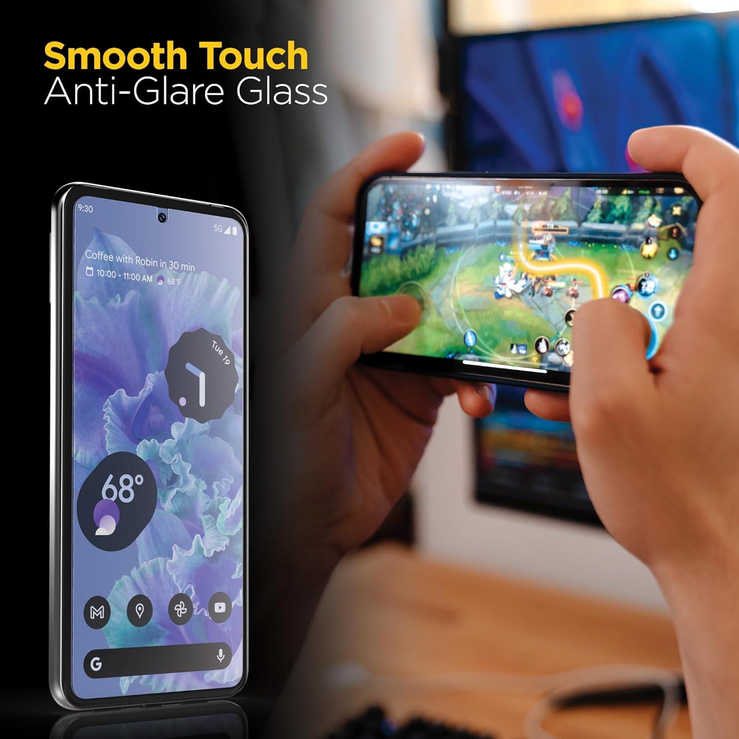 Protector de Pantalla MagGlass para Google Pixel 8 Vidrio Templado Mate