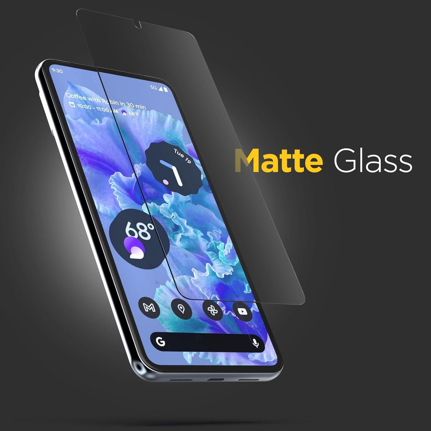 Protector de Pantalla MagGlass para Google Pixel 8 Vidrio Templado Mate