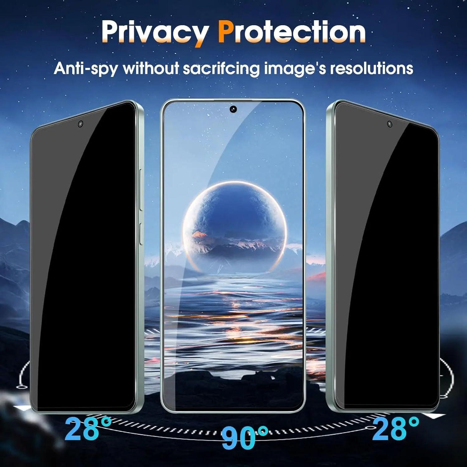Protector de Pantalla Privado Piniwwe para Google Pixel 8 - 2 Unidades 9H