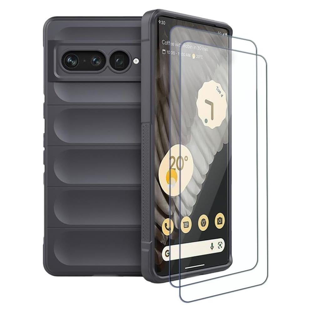 Funda TPU Grizzly para Google Pixel 8 + Protector 9H