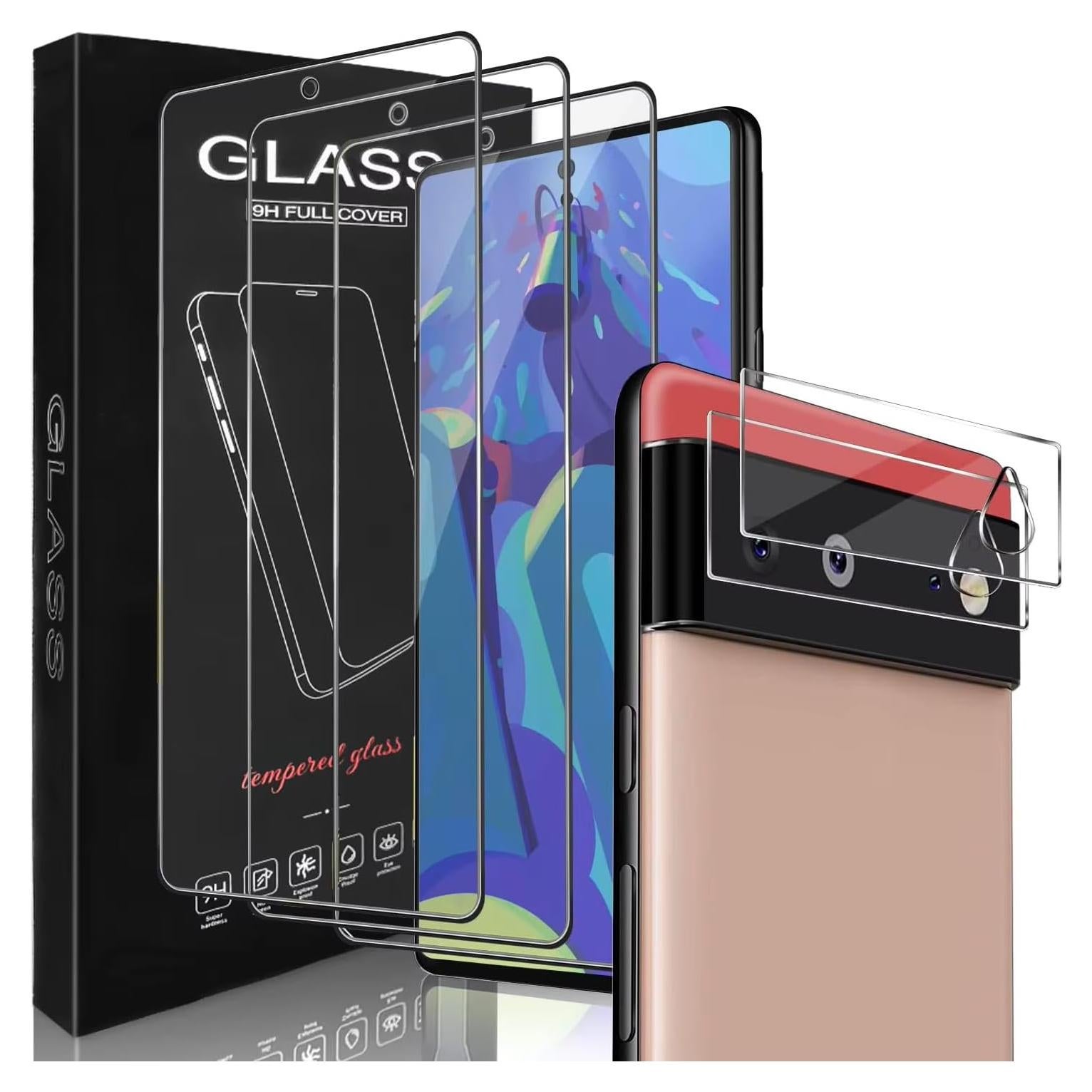 Protector de Pantalla Vidrio Templado Google Pixel 6 Pro 3+2