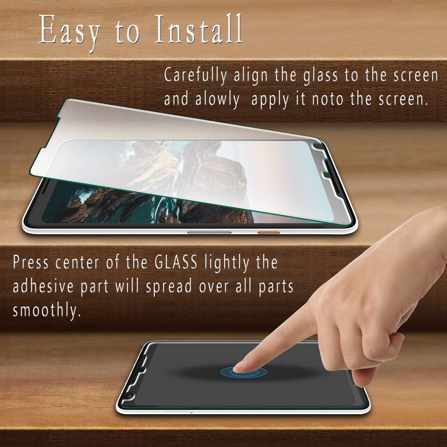Protector de Pantalla Vidrio Templado HPTech 2-Pack Google Pixel 2 XL