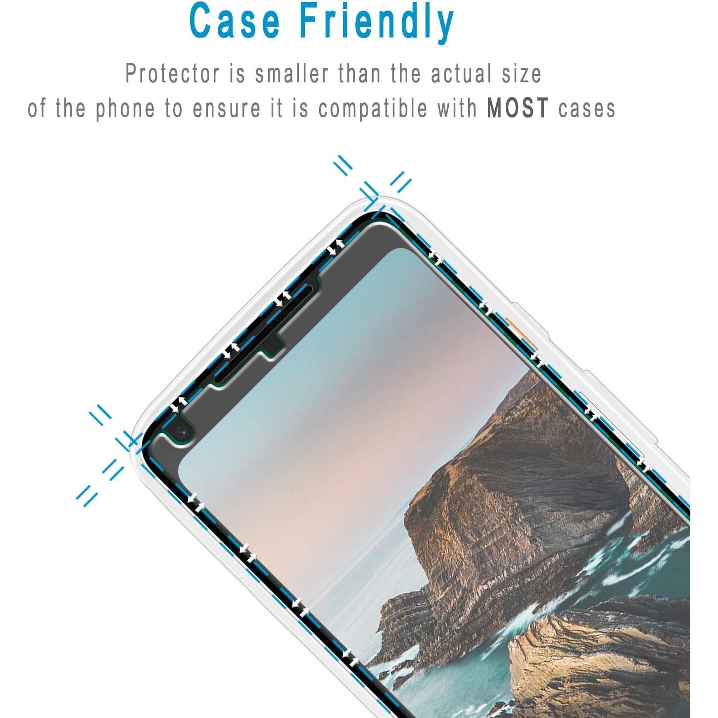 Protector de Pantalla Vidrio Templado HPTech 2-Pack Google Pixel 2 XL