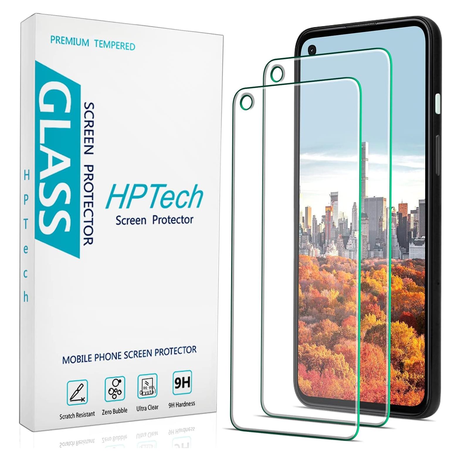 Protector de Pantalla Vidrio Templado HPTech para Google Pixel 4a