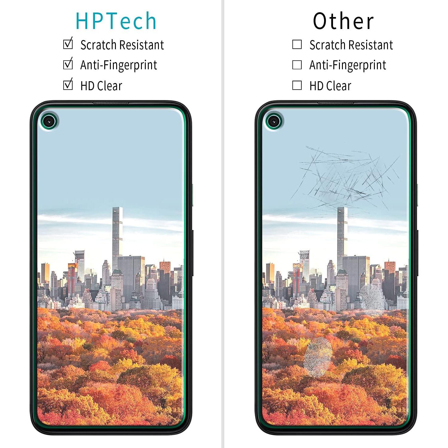 Protector de Pantalla Vidrio Templado HPTech para Google Pixel 4a