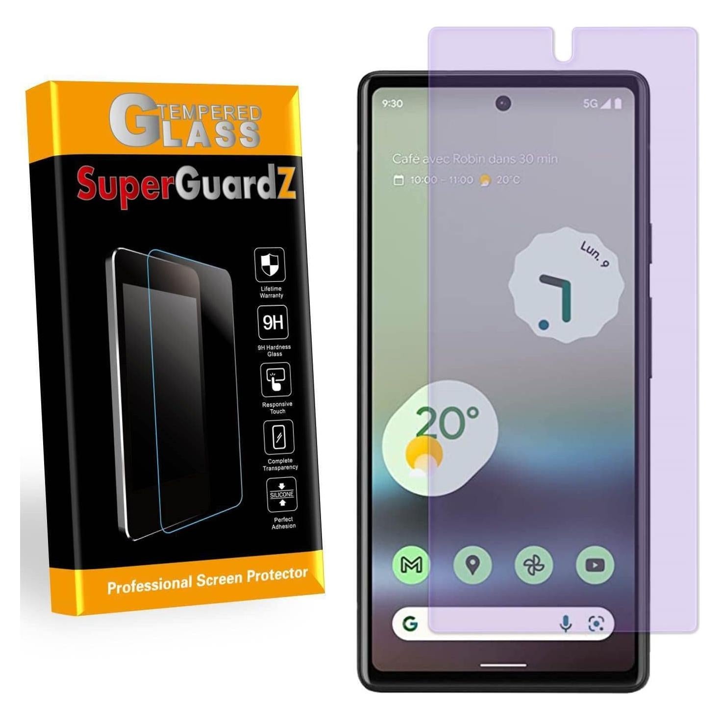 Protector de Pantalla Vidrio Templado SuperGuardZ para Google Pixel 6a