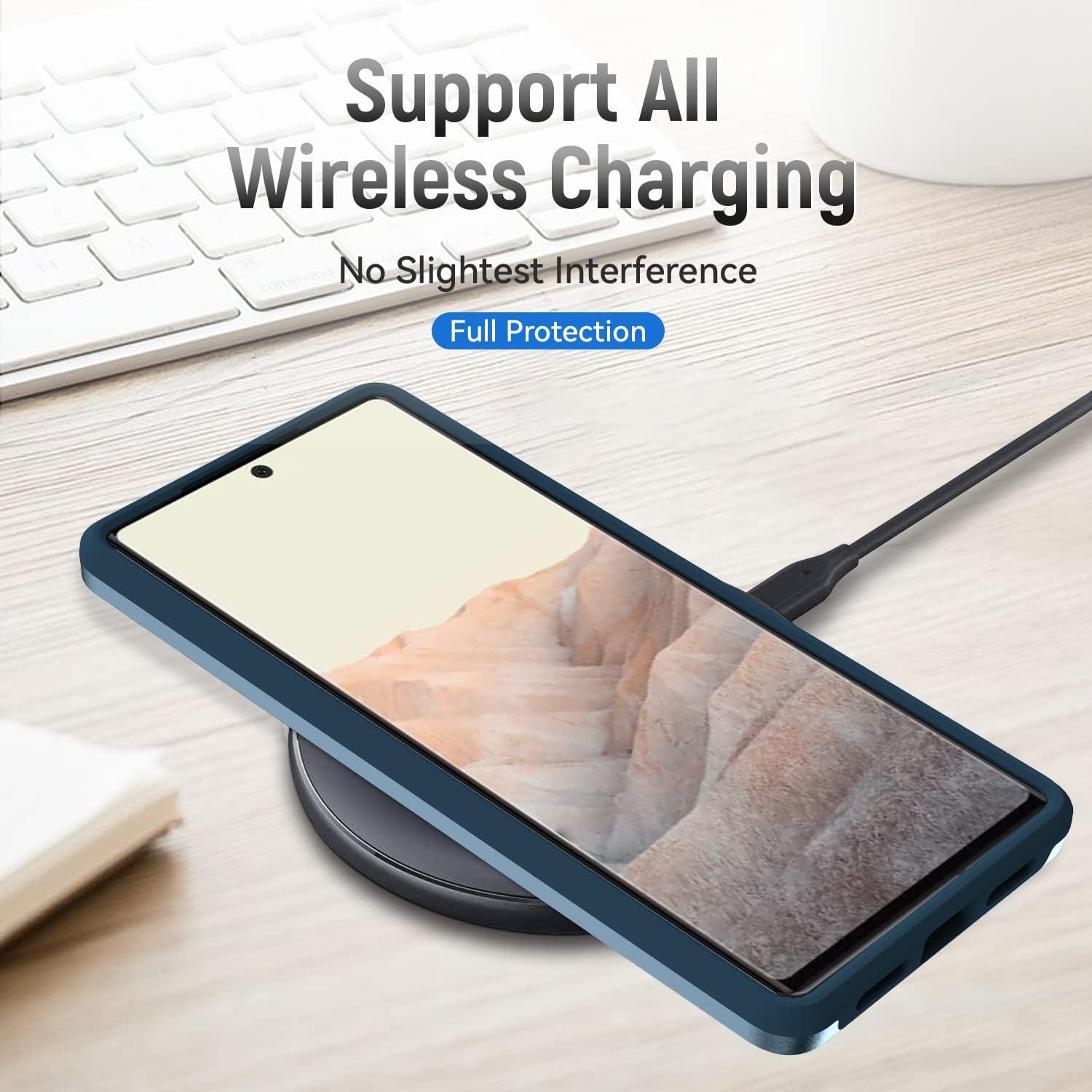 Funda Asuwish para Google Pixel 7 Pro 5G + Protector Vidrio