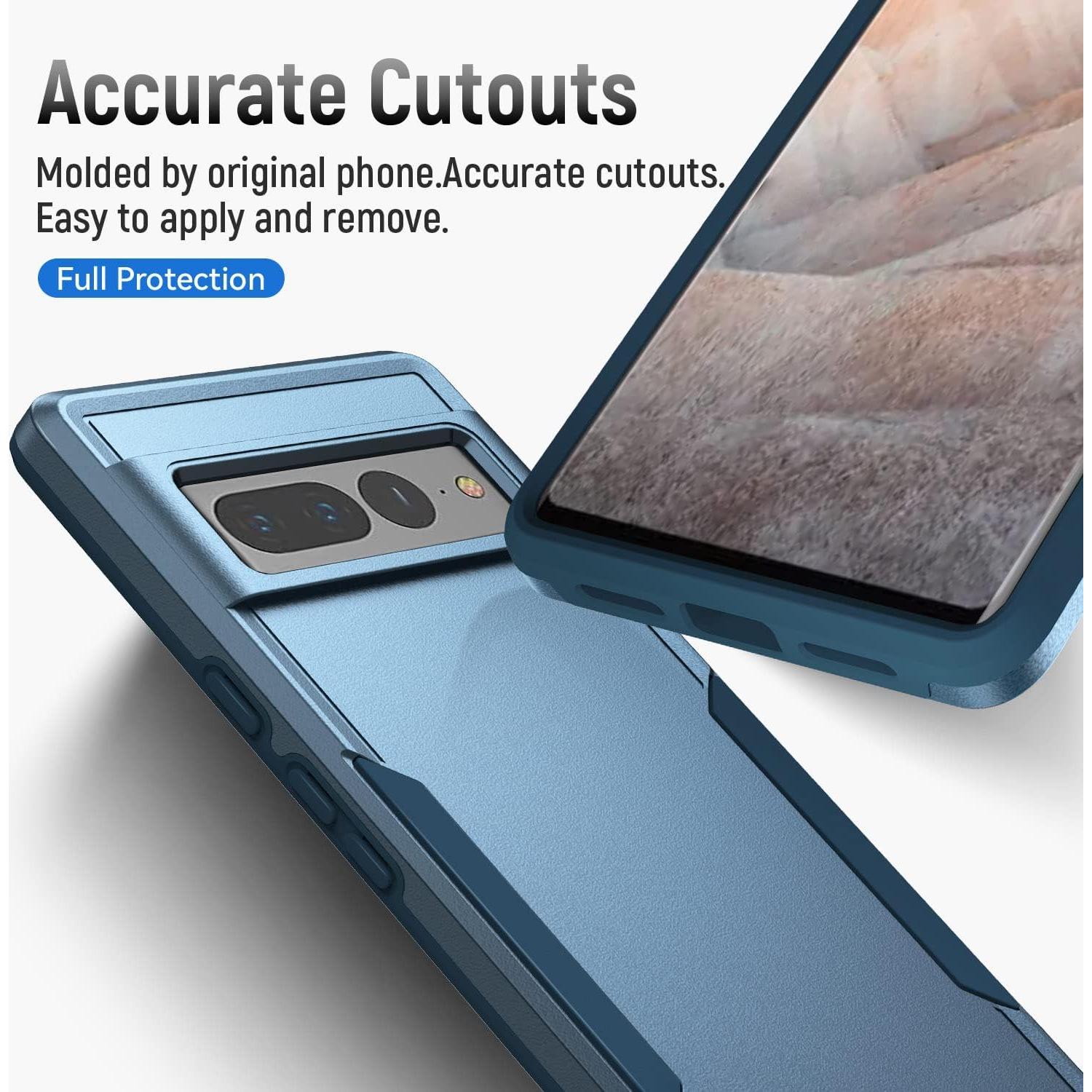 Funda Asuwish para Google Pixel 7 Pro 5G + Protector Vidrio