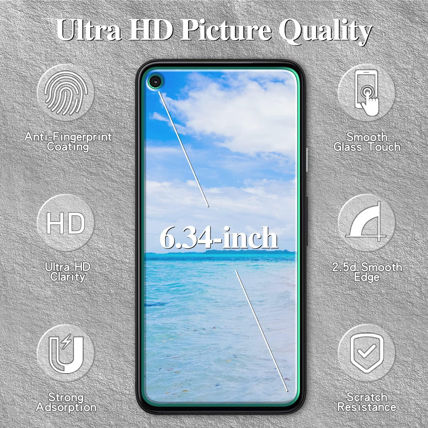 Protector de Pantalla Kesuwe para Google Pixel 5a 5G - Vidrio Templado 9H