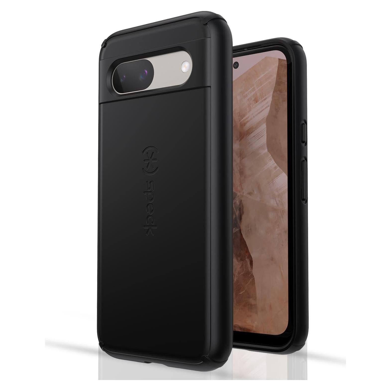 Funda Speck Impacthero Google Pixel 8a Negra - Delgado y Protector