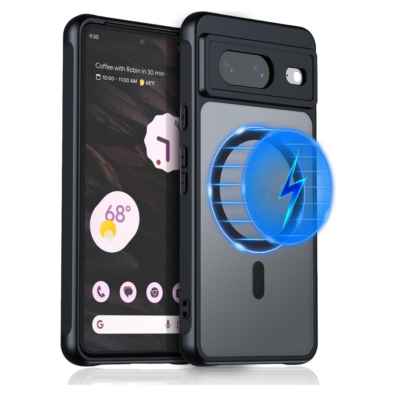 Funda Magnética para Google Pixel 8 - MAKAVO, Delgado y a Prueba de Caídas