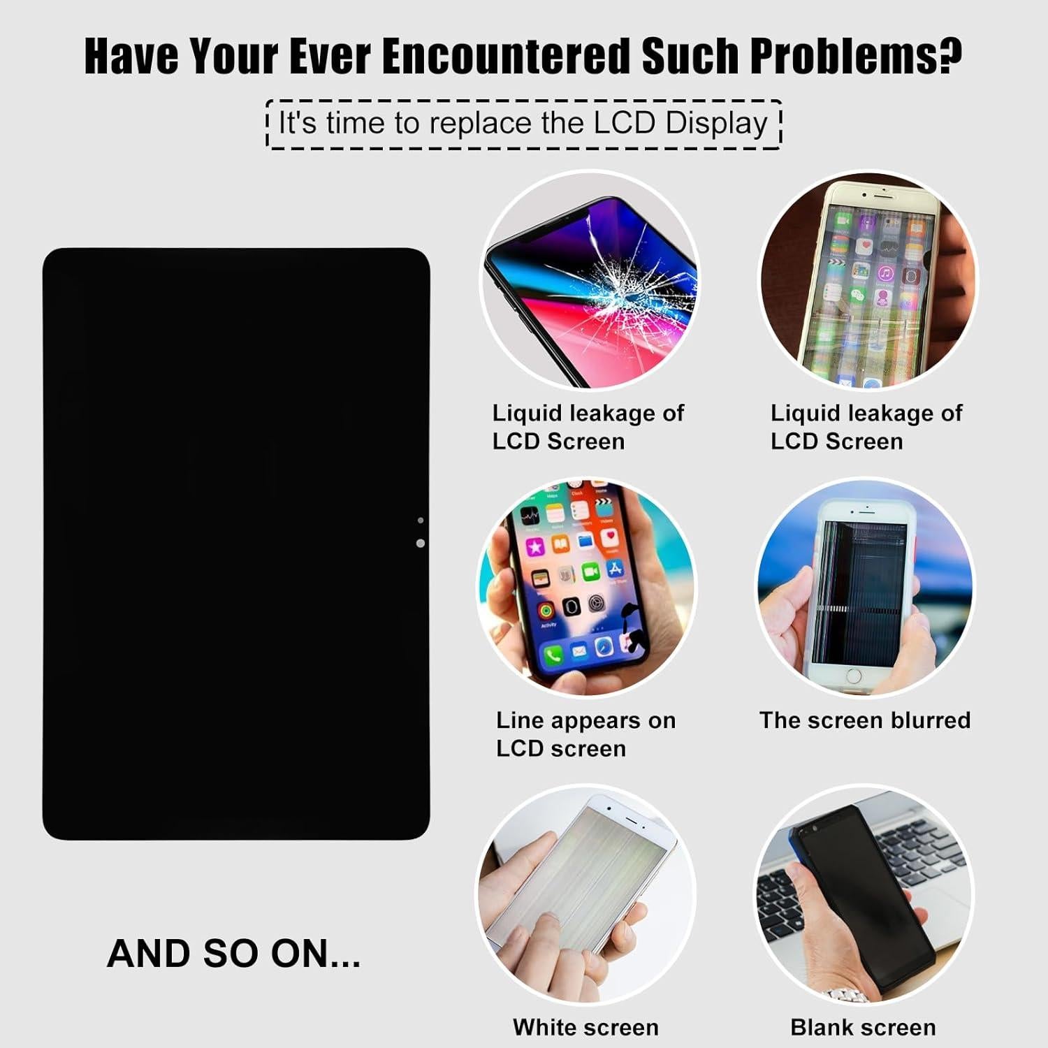 Reemplazo Pantalla Táctil LCD Google Pixel Tablet 2023 11" Negro