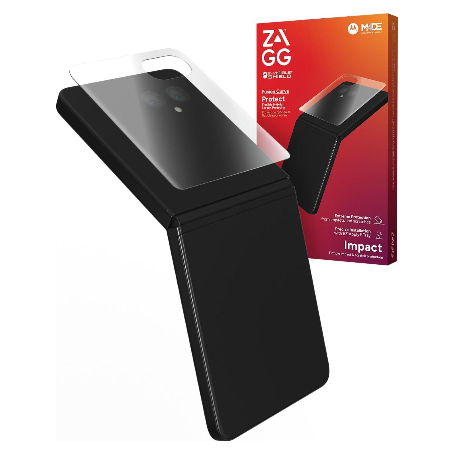 Protector de Pantalla ZAGG Fusion Curve para Motorola Razr 2025/2024