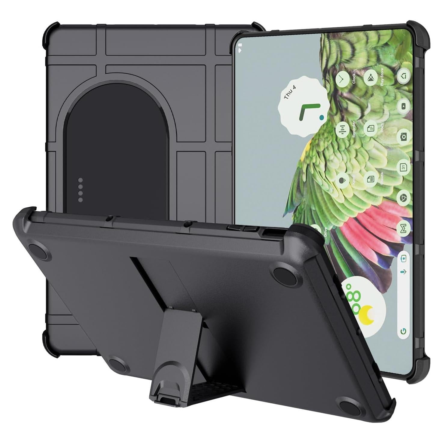 Funda y Escudo Resistente Nakedcellphone para Google Pixel Tablet 2023