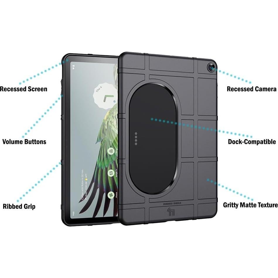 Funda y Escudo Resistente Nakedcellphone para Google Pixel Tablet 2023