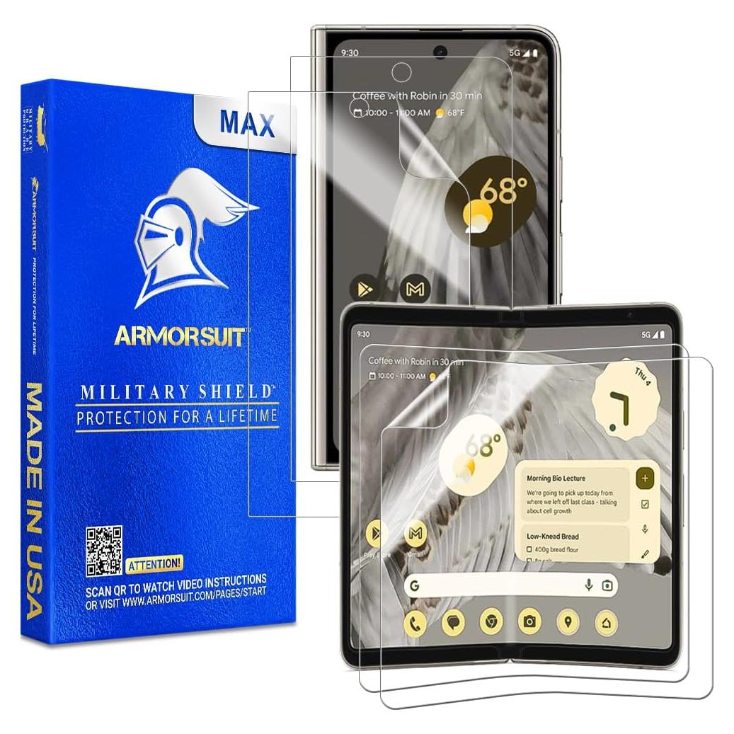 Protector de Pantalla ArmorSuit MilitaryShield para Google Pixel Fold