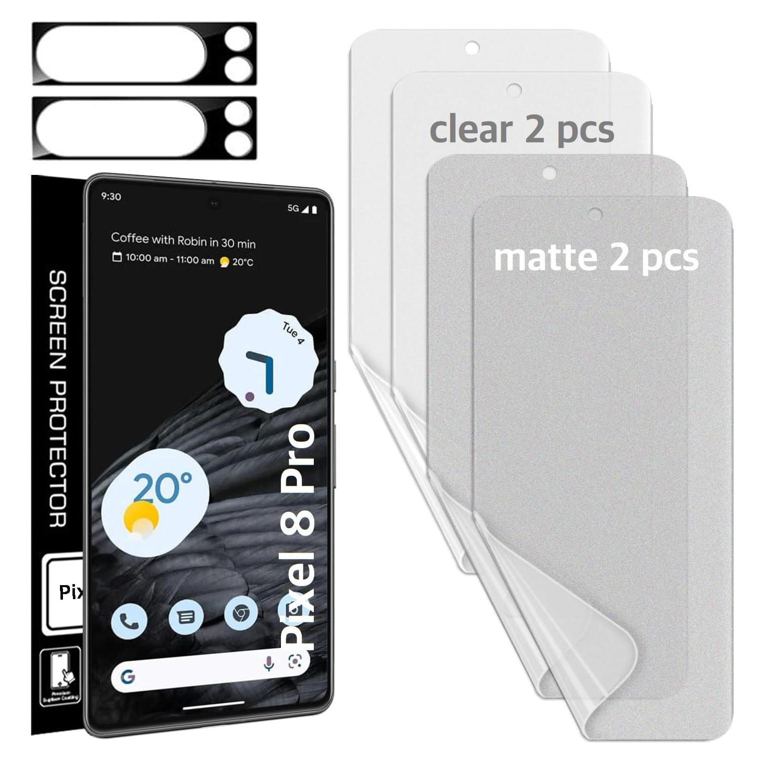 Protector de Pantalla TPU Hoon's para Google Pixel 8 Pro 5G - 6 Piezas