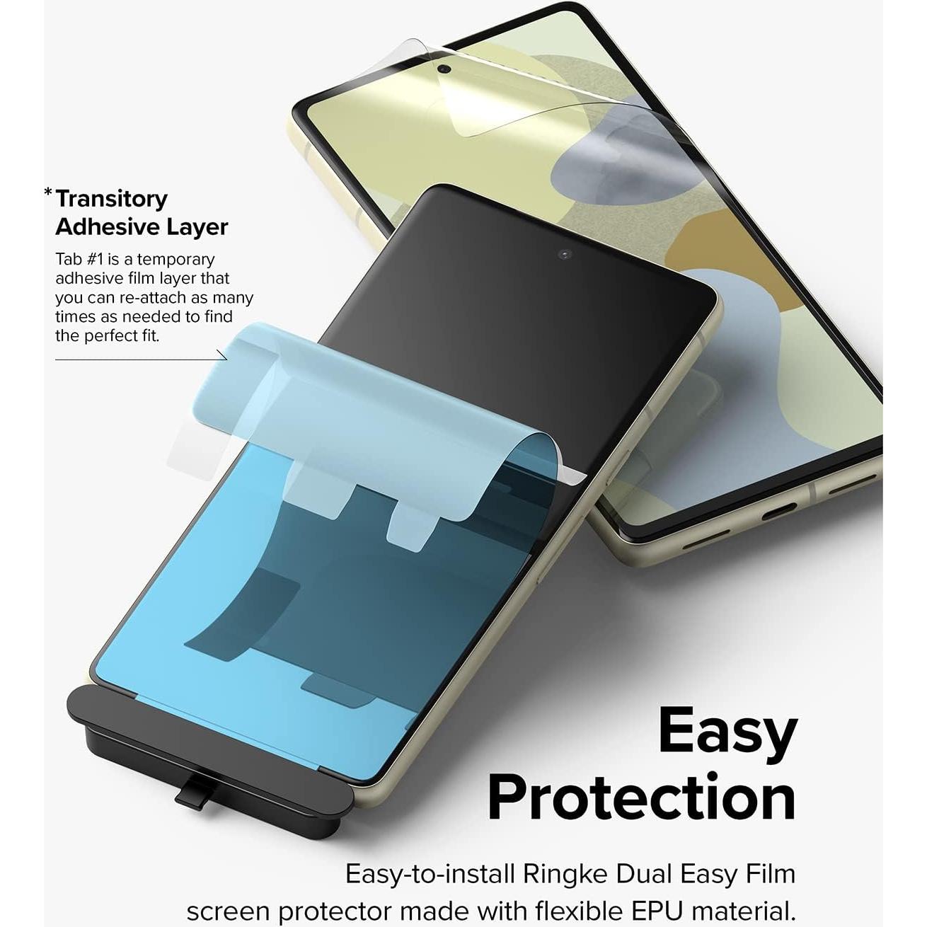 Protector de Pantalla Ringke Dual Easy Film para Google Pixel 7