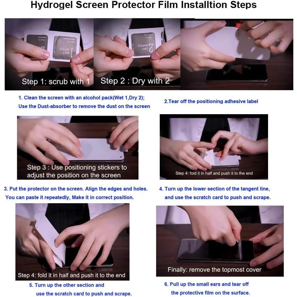 Protector de Pantalla Privado Hydrogel YiiLoxo para Google Pixel 6