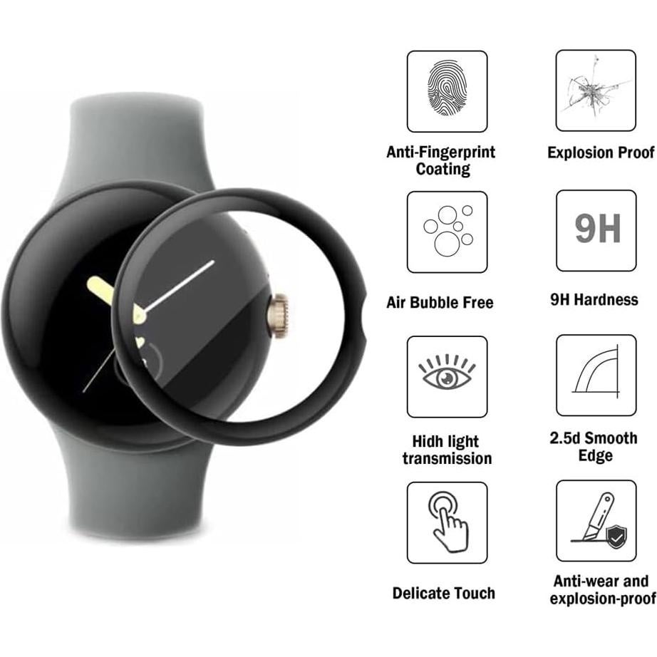 Protector de Pantalla PMMA para Google Pixel Watch 2 - 2 Unidades