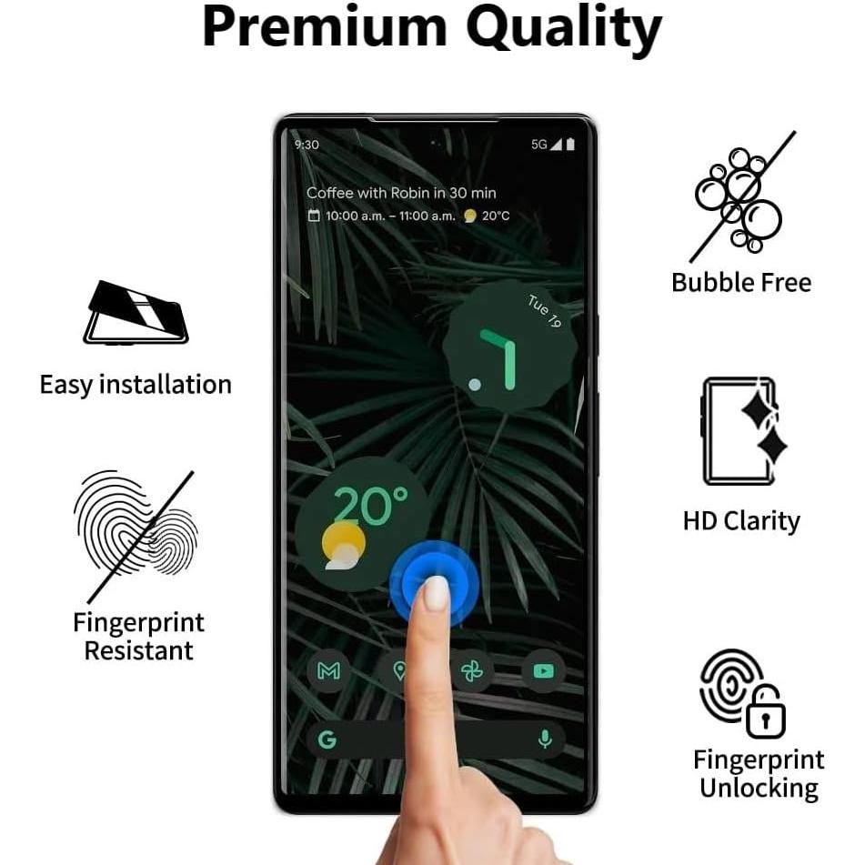 Protector de Pantalla TPU Anti-reflejo + Lentes Google Pixel 9