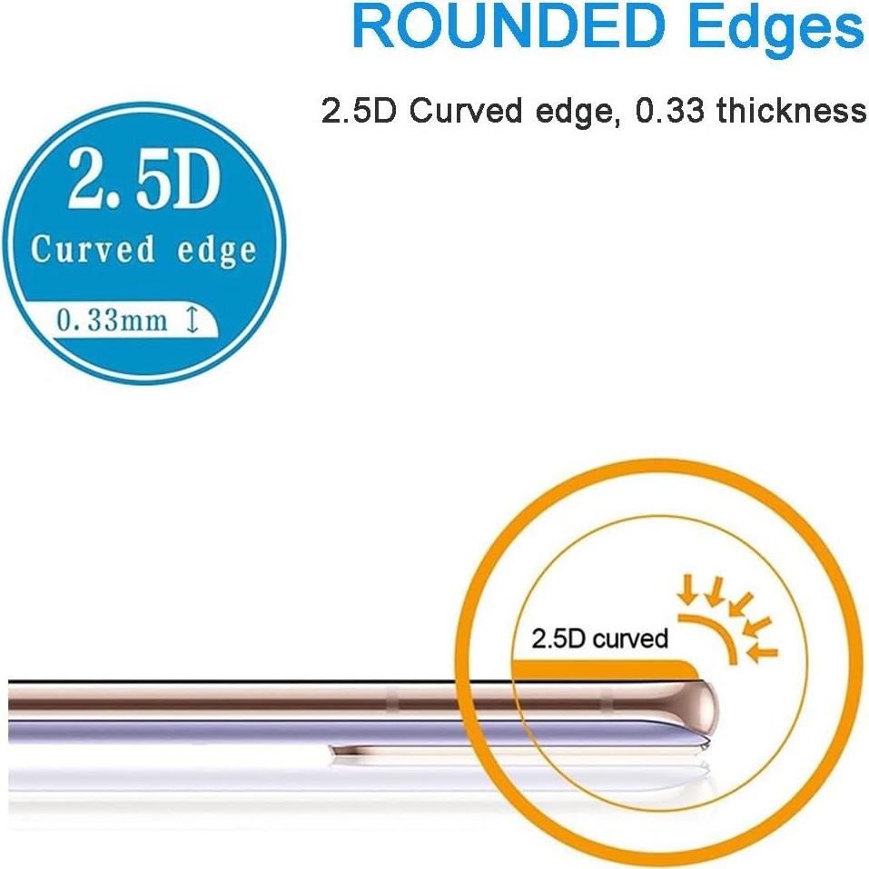 Protector de Pantalla Cristal Templado ENGFYADSY para Google Pixel 4XL