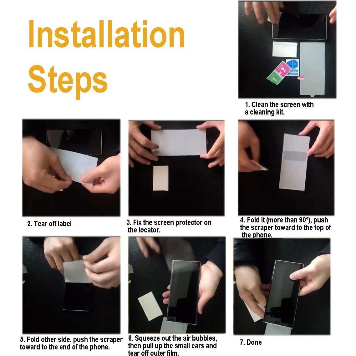 Paquete de 2 Protectores de Pantalla TPU ZSHMJMJ para Google Pixel 8 Pro