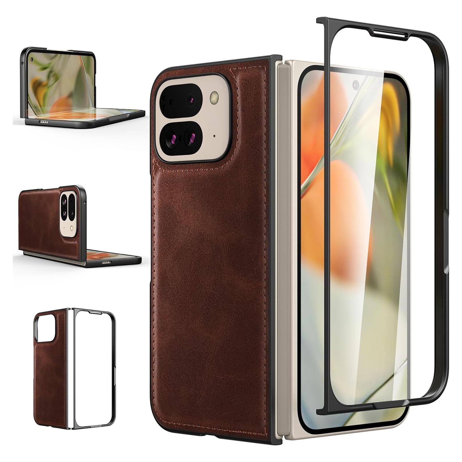 Funda Foluu para Google Pixel 9 Pro Fold 2024 con Protector