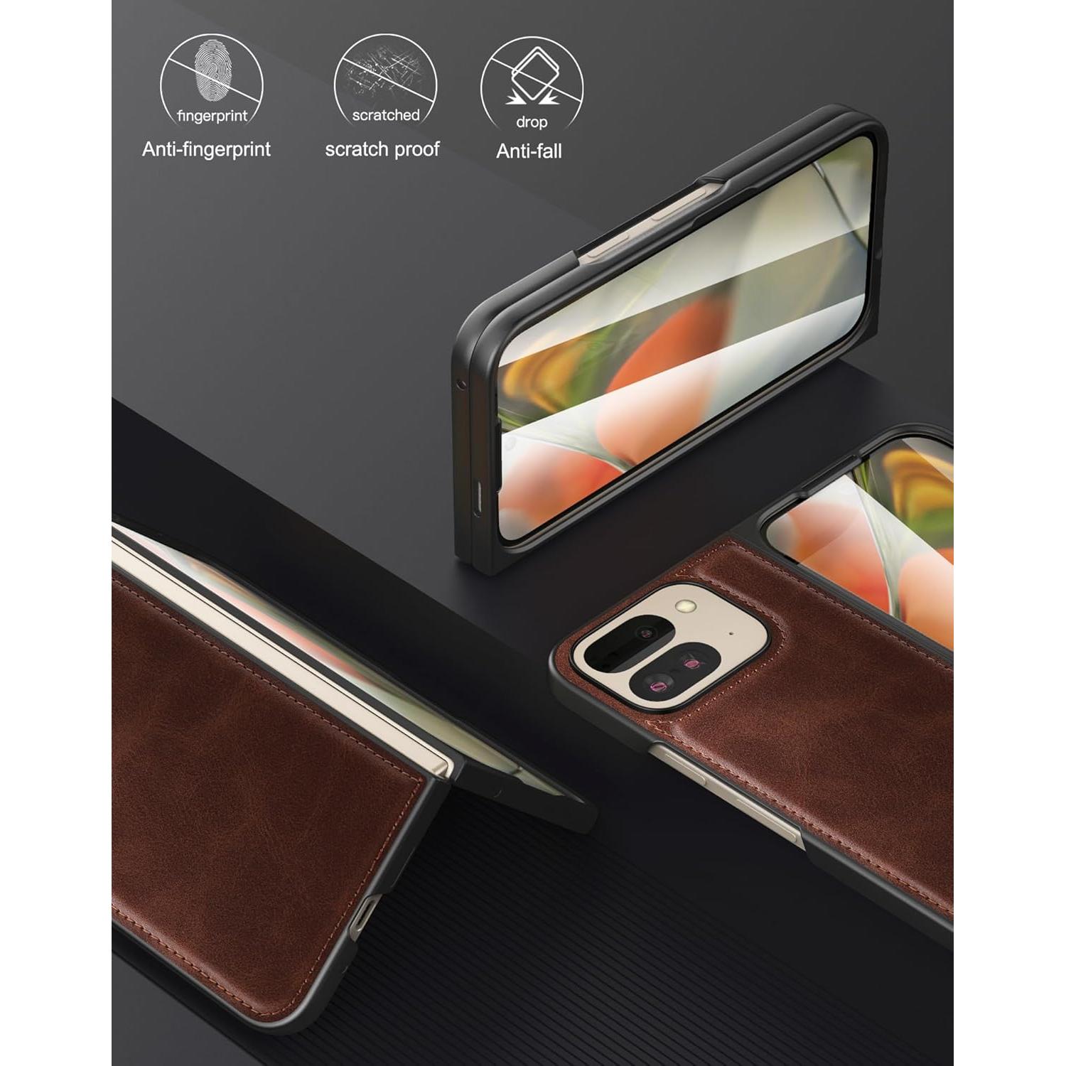 Funda Foluu para Google Pixel 9 Pro Fold 2024 con Protector