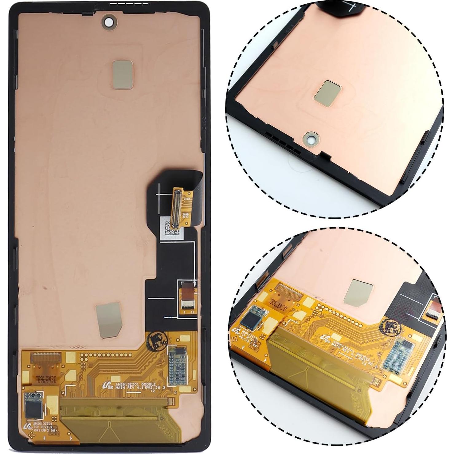 for Google Pixel 6A GX7AS GB62Z G1AZG LCD Screen Display Touch Digitizer Assembly Replacement 6.1"