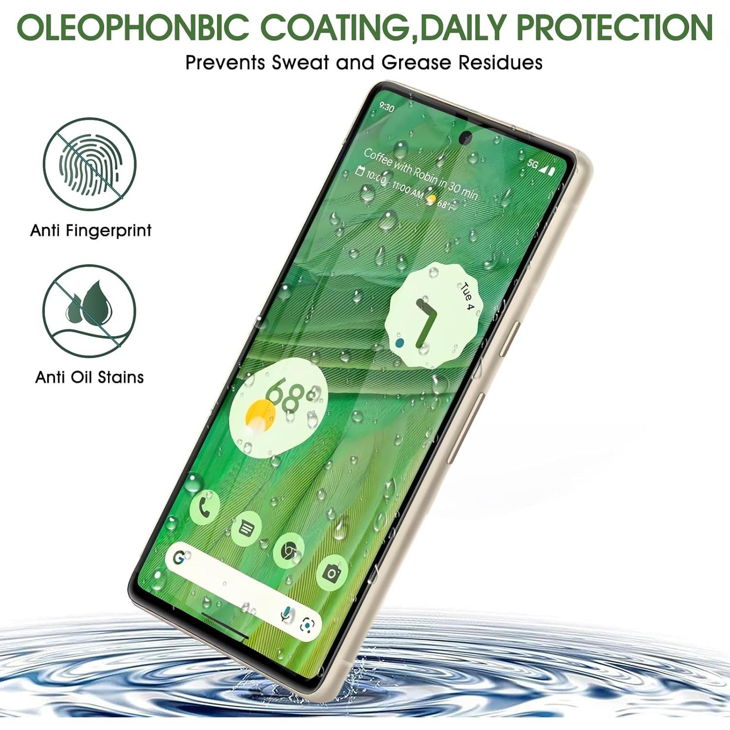 Paquete de 3 Protectores de Pantalla TPU para Google Pixel 7