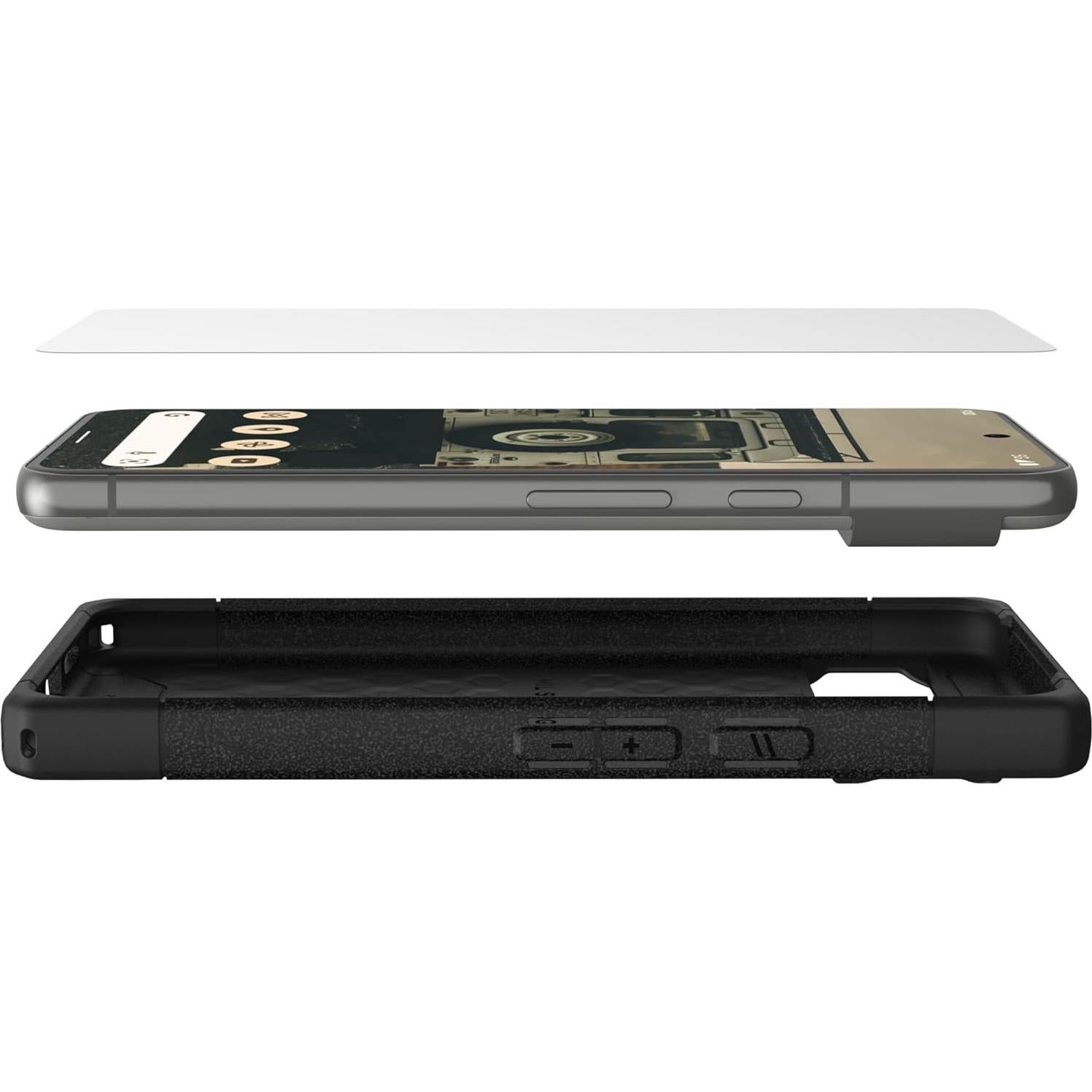 Protector de Pantalla UAG para Google Pixel 8 Vidrio Templado 9H